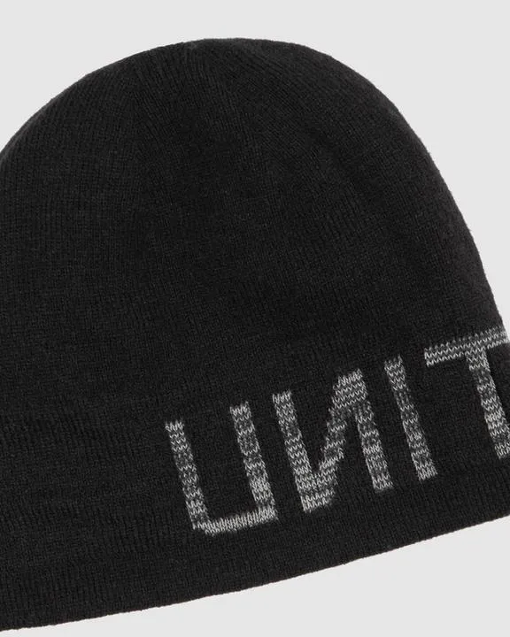 Unit 2022 Mens Headwear Beanie Revo Baron Black Charcoal