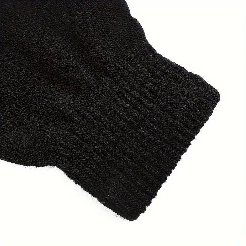 Warm and Cozy Mens Winter Fingerless Gloves for Outdoor Activities