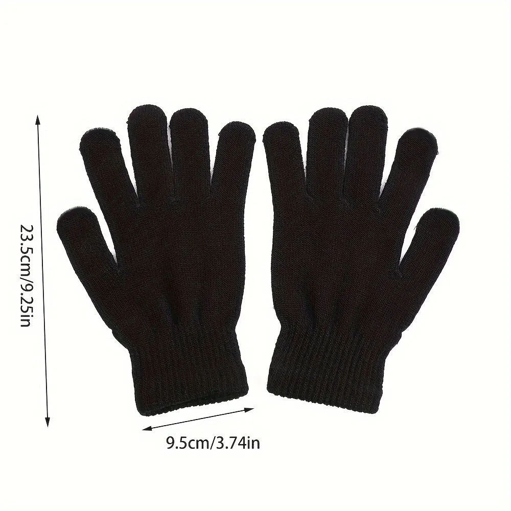 Warm and Cozy Mens Winter Fingerless Gloves for Outdoor Activities