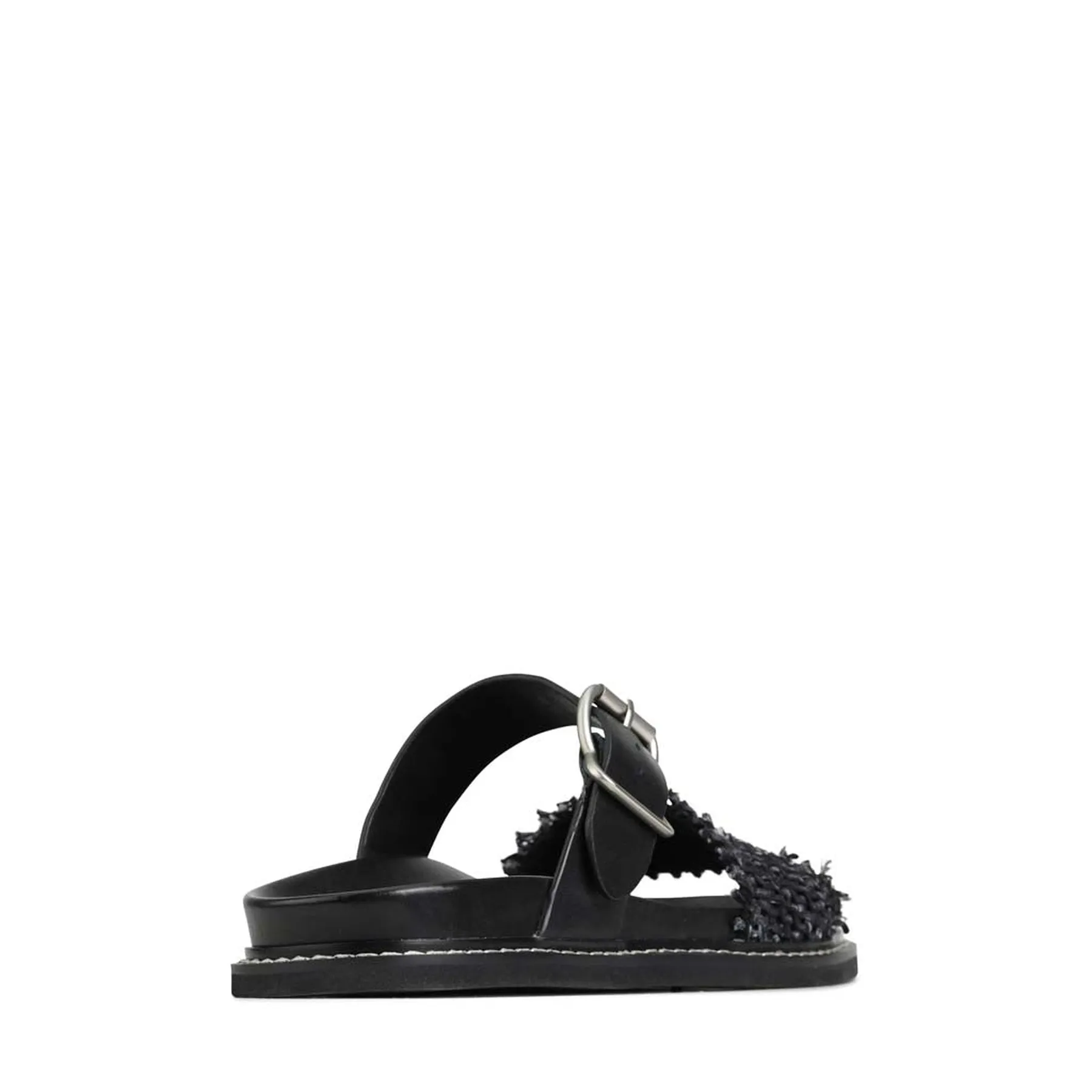 WEAVE SLIDE ARCHIVE SANDALS LEATHER