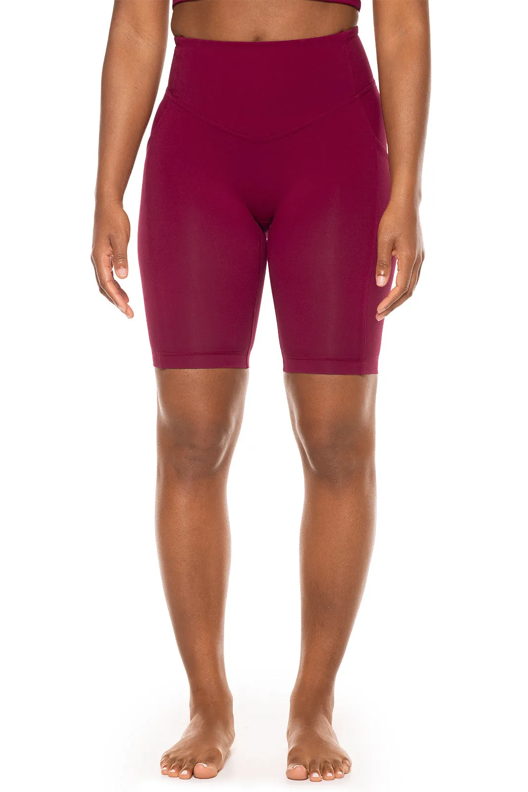 Women's Ananda Bike Short  |  Red Crush