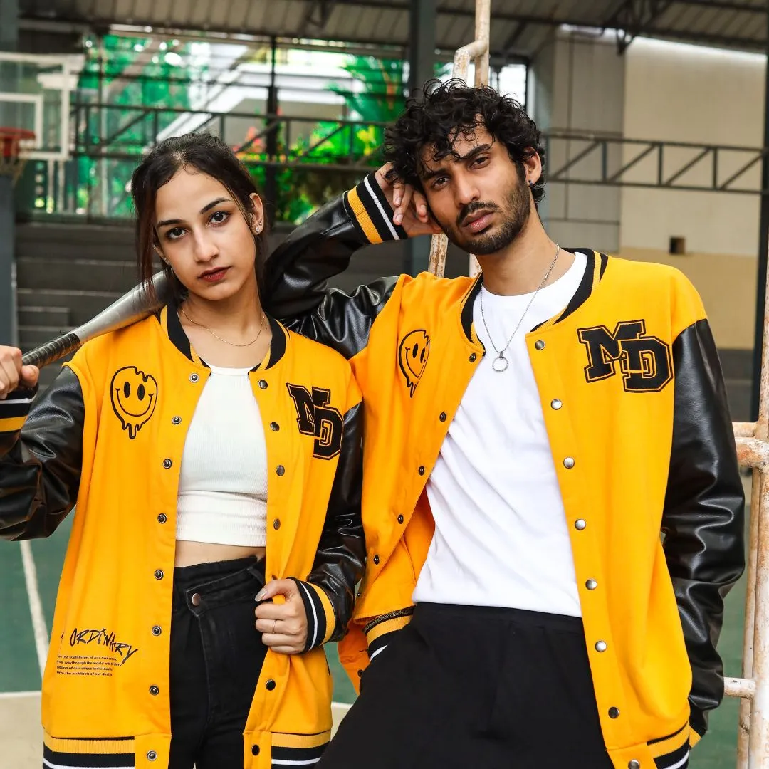 Yellow Varsity Jacket