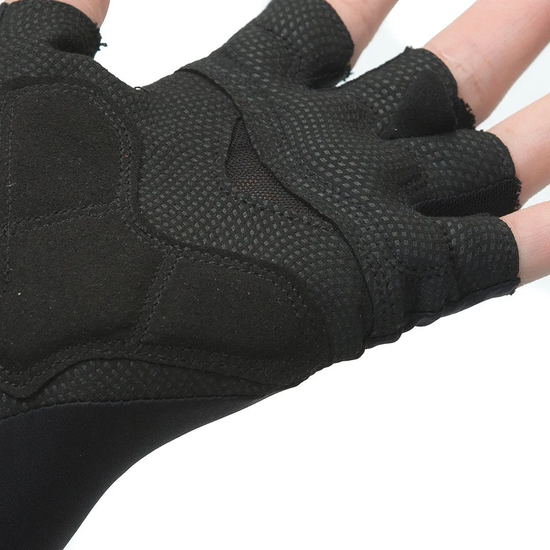 YKYW MTB Road Cycling Half Finger Gloves Antibacterial Lycra mesh Design Ventilation Perspiration Shockproof 6 Colors