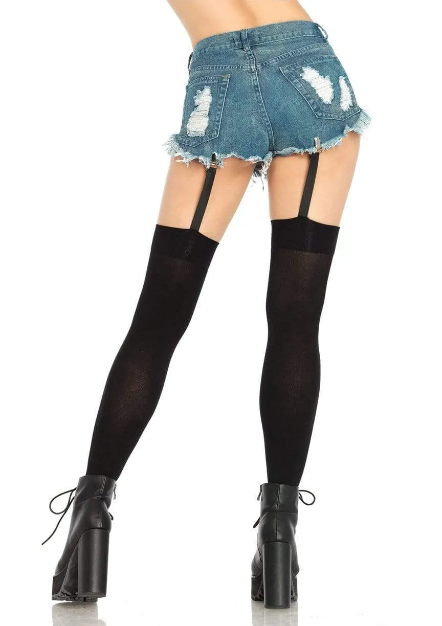 Yuli Garter Thigh High Stockings