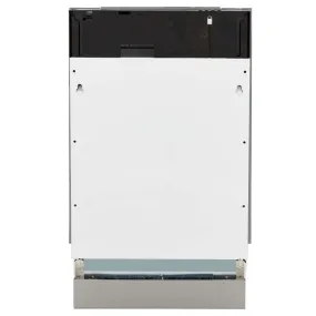 ZLINE 18 in. Tallac Series 3rd Rack Top Control Dishwasher in Custom Panel Ready with Stainless Steel Tub, 51dBa (DWV-18)