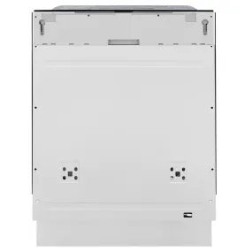 ZLINE 24 in. Panel Ready Monument Series 3rd Rack Top Touch Control Dishwasher with Stainless Steel Tub, 45dBa (DWMT-24)