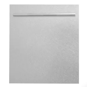 ZLINE 24 in. Top Control Dishwasher in Fingerprint Resistant Stainless Steel and Modern Style Handle, 52dBa (DW-SN-24)