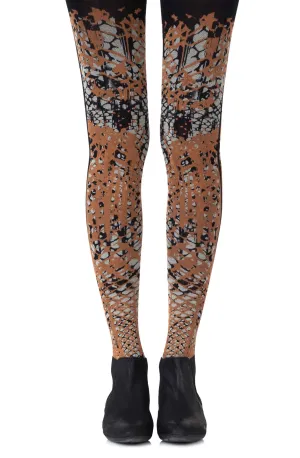 Zohara "Tip The Scale" Orange Tights